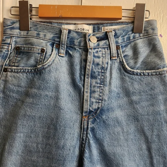 denim forum- joni high rise jeans loose - Picture 3 of 7